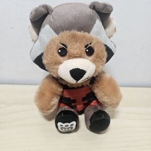 Marvel Build-A-Bear Mini Buddy Rocket Raccoon Guardians of the Galaxy Plush Toy